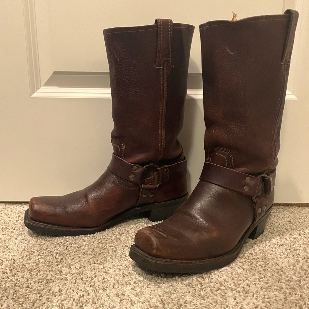 Frye Harness Boots - Women’s Size 10